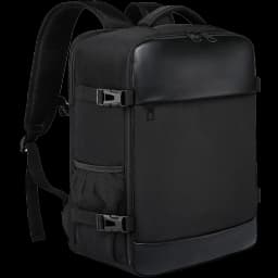 Adjustable Laptop Backpack, Water-resistant Travel Rucksack, Multi-compartment Business Backpack for Men Women