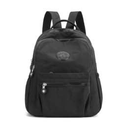 Trendy Women Oxford Mini Backpack Canvas Rucksack Mommy Travel Bag Durable Portable for Outdoor Daily Casual Shopping Trip Use