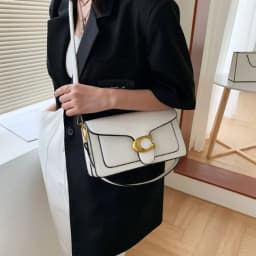 2026 Classic Litchi Grain Underarm Shoulder Bag, Stylish Versatile Crossbody Bag