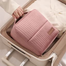 Fashion Makeup Bag Velvet Fashion Portable Makeup Bag Multifunctional Cosmetic Bag Waterproof Travel Organizer Makeup Case
