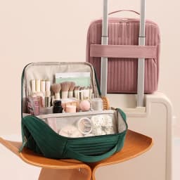 Fashion Makeup Bag Velvet Fashion Portable Makeup Bag Multifunctional Cosmetic Bag Waterproof Travel Organizer Makeup Case