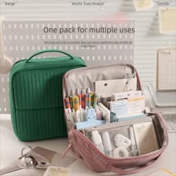 Fashion Makeup Bag Velvet Fashion Portable Makeup Bag Multifunctional Cosmetic Bag Waterproof Travel Organizer Makeup Case