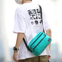 Minimalist Crossbody Sling Bag for Men, Japanese Inspired Messenger Bag, Durable Waterproof, Travel & Daily Use, Unisex