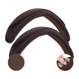 2 Pack Non-Slip Universal Shoulder Pads, Thick Backpack Strap Pads for Shoulder Bags, Guitar Straps, Computer Bags, etc., Remova
