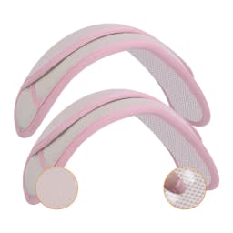 2 Pack Non-Slip Universal Shoulder Pads, Thick Backpack Strap Pads for Shoulder Bags, Guitar Straps, Computer Bags, etc., Remova