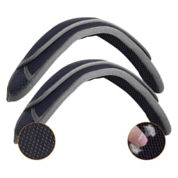 2 Pack Non-Slip Universal Shoulder Pads, Thick Backpack Strap Pads for Shoulder Bags, Guitar Straps, Computer Bags, etc., Remova