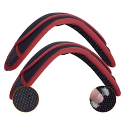 2 Pack Non-Slip Universal Shoulder Pads, Thick Backpack Strap Pads for Shoulder Bags, Guitar Straps, Computer Bags, etc., Remova