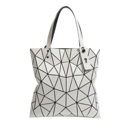 2026 Summer New Trendy Geometric Patchwork Rhombus Tote Bag Versatile Large Capacity Floral Handbag Shoulder Shopping Bag