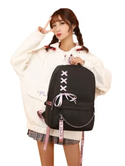 Mochila School Backpack Student Teenager Schoolbag Bag The Apothecary Diaries Maomao Anime Bookbag with Portable Lunch Bags 3pcs