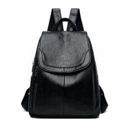 Genuine Women Soft Leather Backpack Fashion Female Shoulder Bag Sac a Dos Ladies Bagpack Mochilas School Bags For Teenage Girls