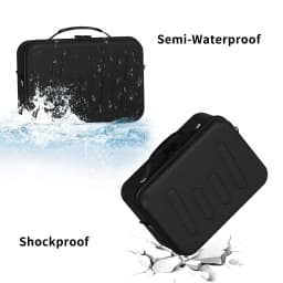 Camera Case For Canon EOS Rebel T7/R50/R100 and More DSLR & Mirrorless Cameras,Portable Travel Bag with Adjustable Dividers