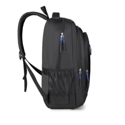 Comfort Padded Business Laptop Backpack Men Oxford Cloth Rucksack With Luggage Strap for School Work Outdoor Trip