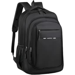 Comfort Padded Business Laptop Backpack Men Oxford Cloth Rucksack With Luggage Strap for School Work Outdoor Trip