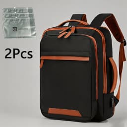 Oghuafee Large-Capacity Expandable Computer Backpack, Lightweight Commuter Backpack, Dry and Wet Separation Unisex Casual Nylon Backpack, Suitable for Commuting, Travel, Etc