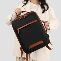 Oghuafee Large-Capacity Expandable Computer Backpack, Lightweight Commuter Backpack, Dry and Wet Separation Unisex Casual Nylon Backpack, Suitable for Commuting, Travel, Etc