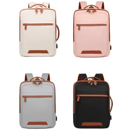 Oghuafee Large-Capacity Expandable Computer Backpack, Lightweight Commuter Backpack, Dry and Wet Separation Unisex Casual Nylon Backpack, Suitable for Commuting, Travel, Etc