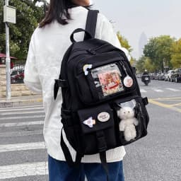 Fashion Girls Backpack New Large Capacity Korean Style Women Backpacks Cute Student School Backpack Versatile Women's Bag