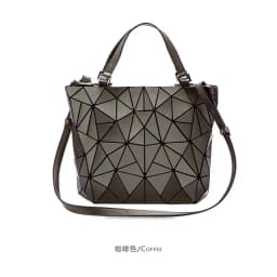 Luminous Bag Sequins Geometric Bags for Women 2024 Quilted Shoulder Bags Laser Plain Folding Female Handbags Bolsa Feminina