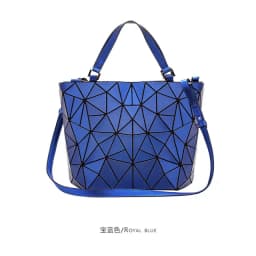 Luminous Bag Sequins Geometric Bags for Women 2024 Quilted Shoulder Bags Laser Plain Folding Female Handbags Bolsa Feminina