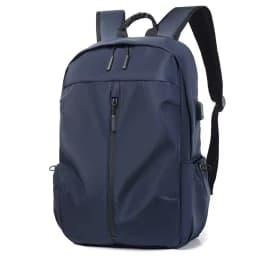 Men's water-resistant backpack with spacious compartments, perfect for laptops, travel, business, and student use