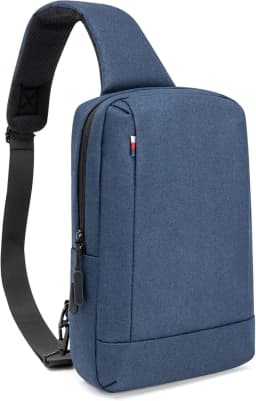 Sling Bag Crossbody Bags Men with USB Charging Port Small Messenger Bag Cross Body Shoulder Bag Sling Backpack Women