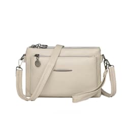 Solid Color Simple Retro Women's Small Crossbody Bag Soft PU Leather Multi-layered Shoulder Bag Casual Large Capacity Sling Bag