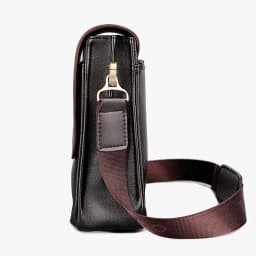 Men's Trendy Inclined Shoulder Bag Leisure Business Single Shoulder Polo Vertical Bag