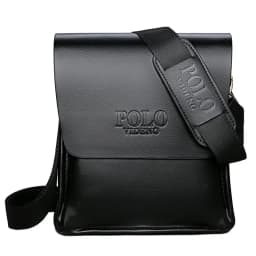 Men's Trendy Inclined Shoulder Bag Leisure Business Single Shoulder Polo Vertical Bag