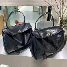 Luxury PU Leather сумка тоут женская, High-end Brand Multi-layered Large-capacity Texture Crossbody Bag,metal Buckle Flip Design