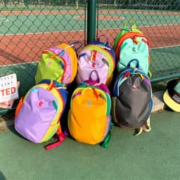 Fashion Trend Dopamine Style SportsBackpack Nylon Lightweight Large Capacity Casual Backpack Hiking Outdoor Mountaineering Bag