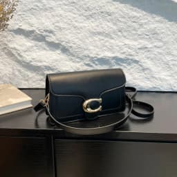 New Niche Women's 2026 Textured Solid Color Simple Stylish Unique Small Square Commuting Shoulder Bag For Women