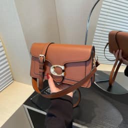 New Niche Women's 2026 Textured Solid Color Simple Stylish Unique Small Square Commuting Shoulder Bag For Women
