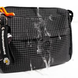 Crossbody Bag Unisex Japanese Korean Simple Waterproof Small Square Lightweight Daily Outdoor Travel Phone Shoulder Bag