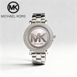 2026 Brand New Michael Kors Women's Stainless Steel Quartz Watch MK Bag, Luxury Design, High-Quality Elegant Gift for Women