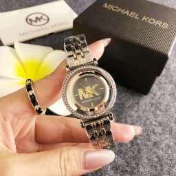 2026 Brand New Michael Kors Women's Stainless Steel Quartz Watch MK Bag, Luxury Design, High-Quality Elegant Gift for Women