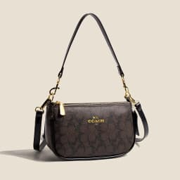 2026Vintage Elegant Women Underarm Crossbody Bag High Grade Leather Designer Shoulder Handbag For Ladies