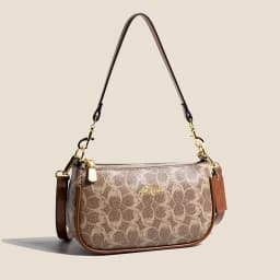 2026Vintage Elegant Women Underarm Crossbody Bag High Grade Leather Designer Shoulder Handbag For Ladies