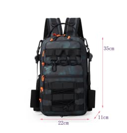 Fishing Lure Tackle Backpack With Rod Holder High Quality Mountaineering Bag Outdoor Tactical Backpacks Waterproof Trekking Bag