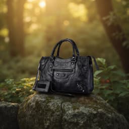 Women Motorcycle Tote Bag Large Capacity Shoulder Handbag Crossbody Bag Retro City Style Commuter Travel Bag
