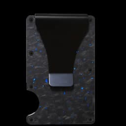 Carbon Fiber Card Holder with Forged Pattern, Metal Card Case, Card Sleeve, Simple Ultra-Thin Anti-Scan Credit Card Box