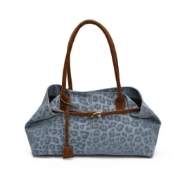 LEFTSIDE Leopard PU Leather Shoulder Bags for Women 2025 Luxury Designer Brand Trend Tote Bag Females Short Handle Handbags