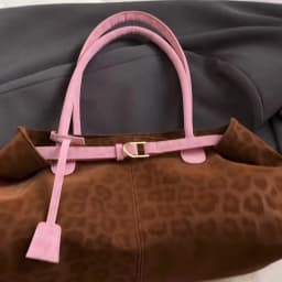 LEFTSIDE Leopard PU Leather Shoulder Bags for Women 2025 Luxury Designer Brand Trend Tote Bag Females Short Handle Handbags