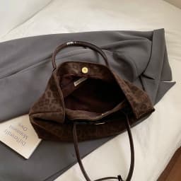 LEFTSIDE Leopard PU Leather Shoulder Bags for Women 2025 Luxury Designer Brand Trend Tote Bag Females Short Handle Handbags