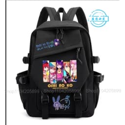 OSHI NO KO Backpack The Child I Recommended Anime Mochila Student School Bag Girls Gift Cute Daily Travel Rucksack