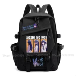 OSHI NO KO Backpack The Child I Recommended Anime Mochila Student School Bag Girls Gift Cute Daily Travel Rucksack