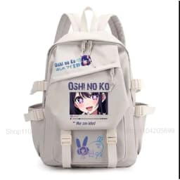 OSHI NO KO Backpack The Child I Recommended Anime Mochila Student School Bag Girls Gift Cute Daily Travel Rucksack
