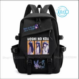 OSHI NO KO Backpack The Child I Recommended Anime Mochila Student School Bag Girls Gift Cute Daily Travel Rucksack