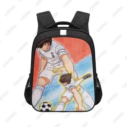 14/16 inch Manga Captain Tsubasa Backpack Men Rucksack Student School Bags for Teenager Daypack Laptop Backpacks Book Bag