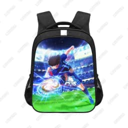 14/16 inch Manga Captain Tsubasa Backpack Men Rucksack Student School Bags for Teenager Daypack Laptop Backpacks Book Bag