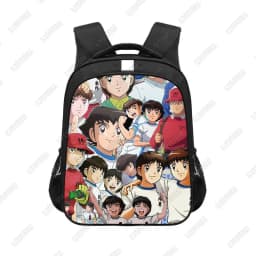 14/16 inch Manga Captain Tsubasa Backpack Men Rucksack Student School Bags for Teenager Daypack Laptop Backpacks Book Bag